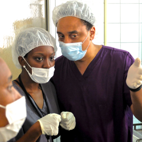 Anesthesia machine user training in Haiti